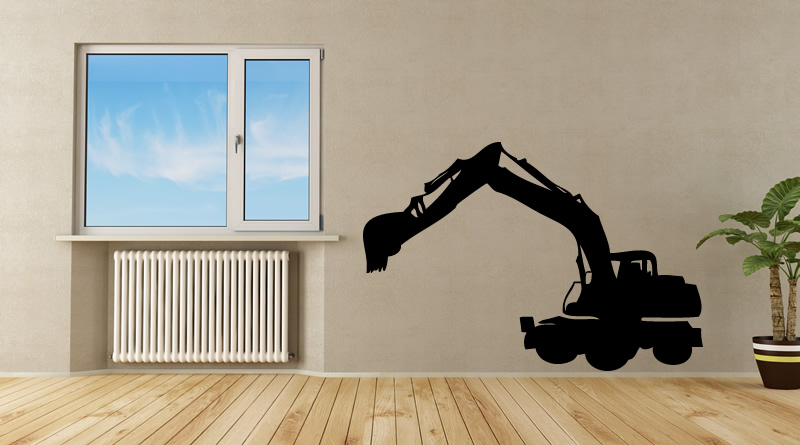 Digger Wall Stickers