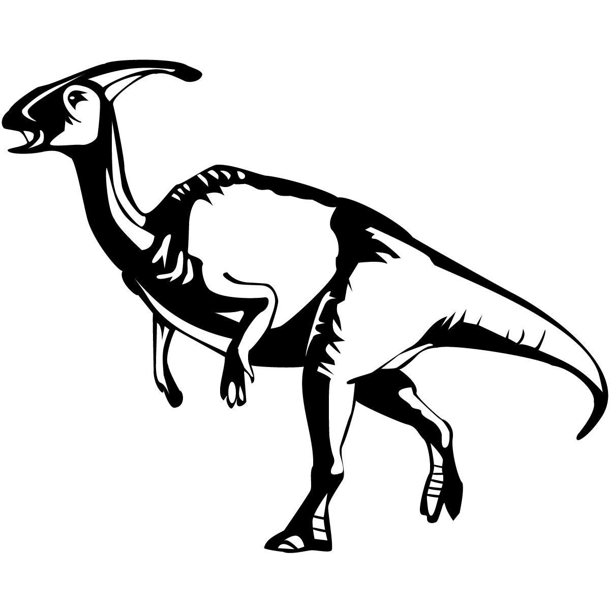 Single horned dinosaur