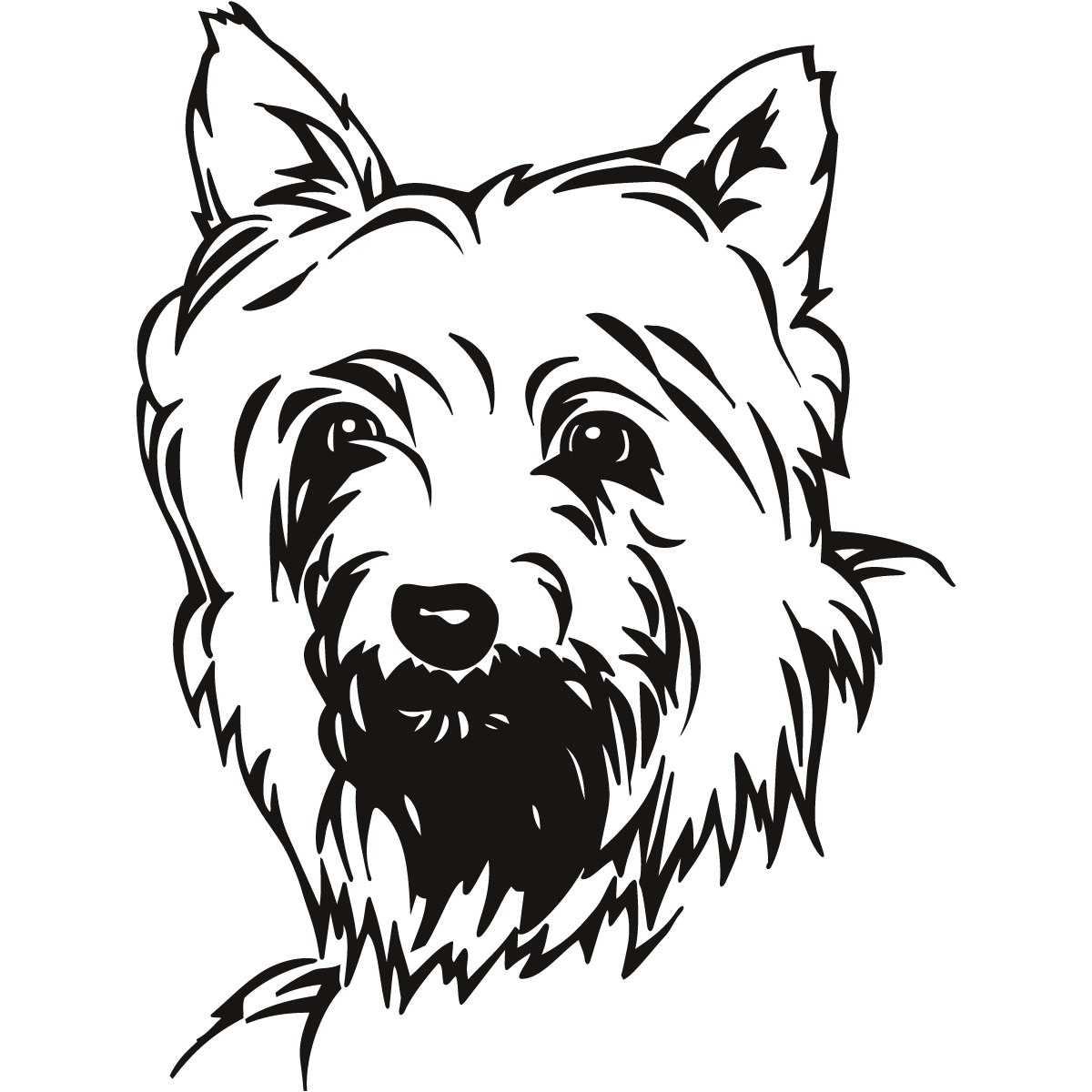 yorkie puppy coloring pages - photo #20