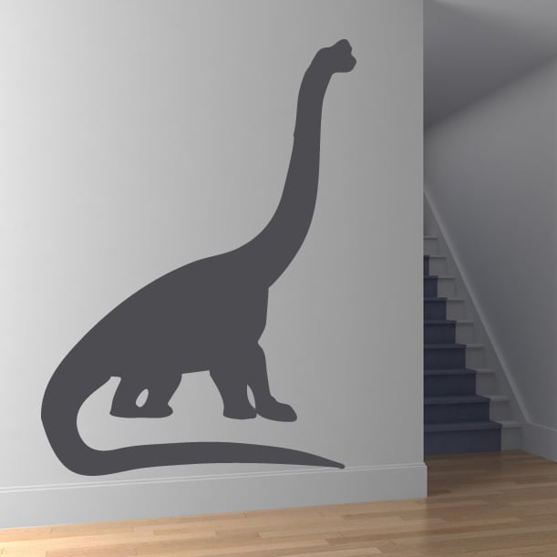 brontosaurus wall decal