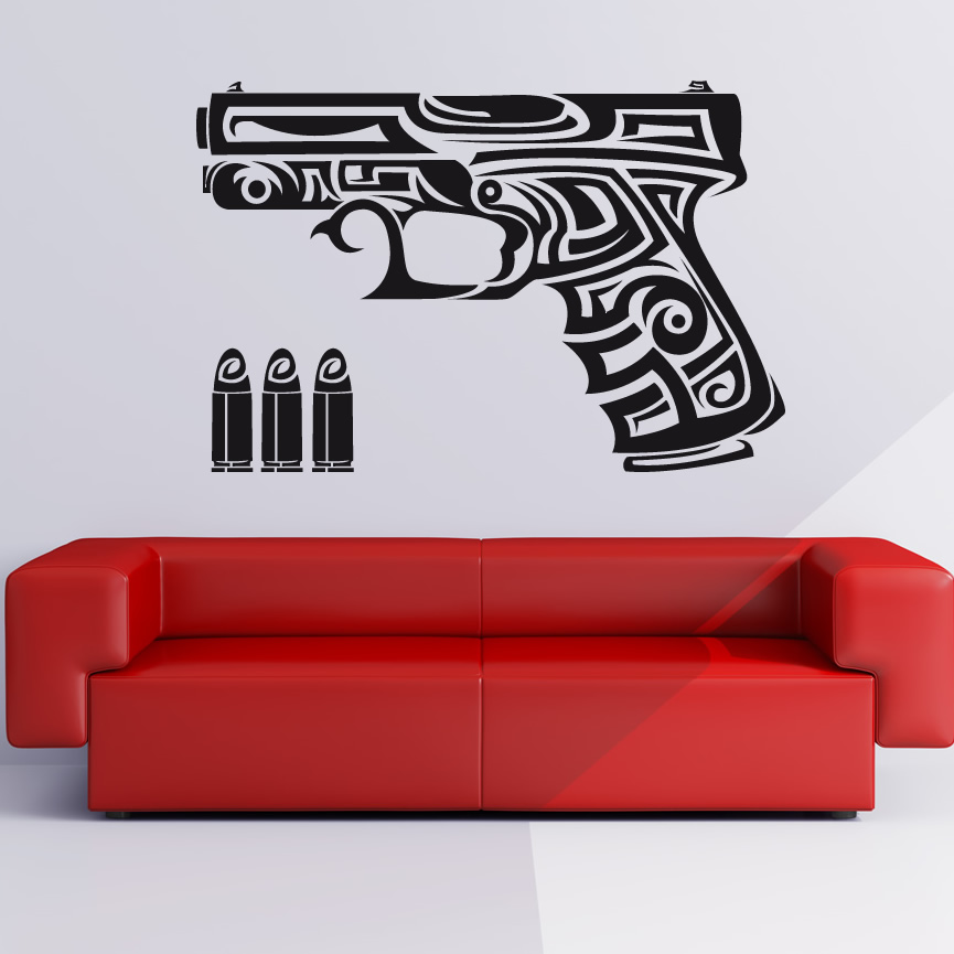 Gun Wall Art