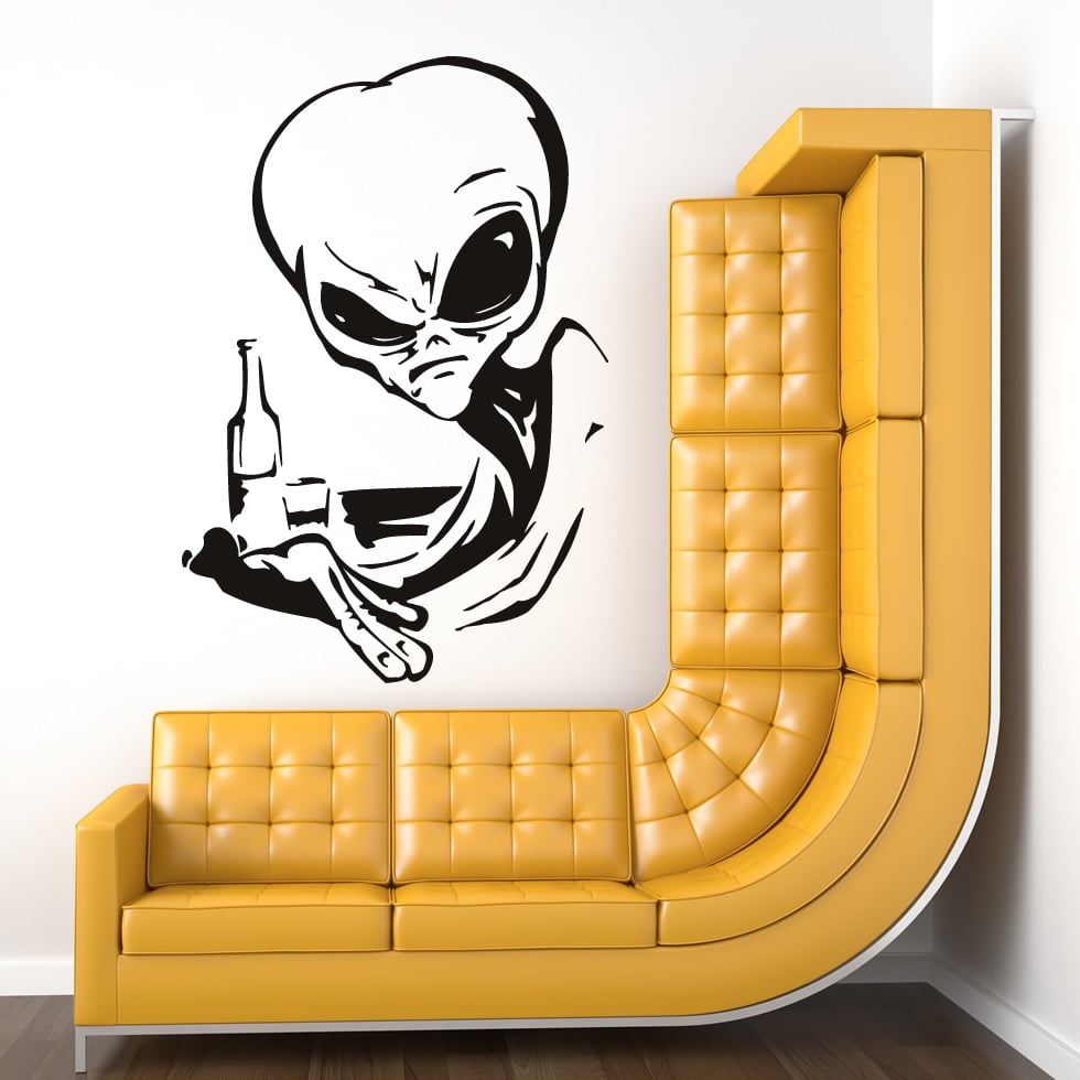 alien wall art