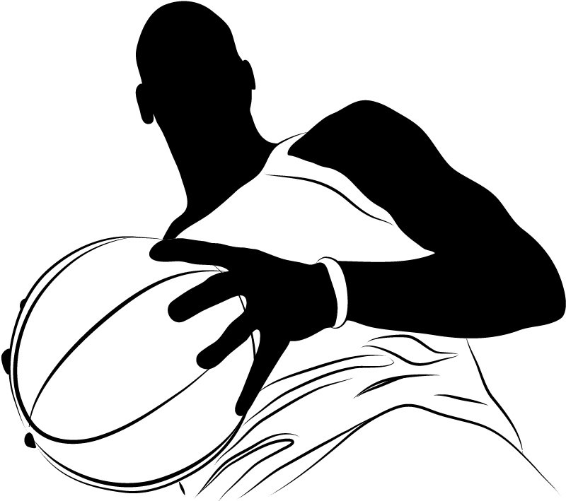 Basketball Player Art