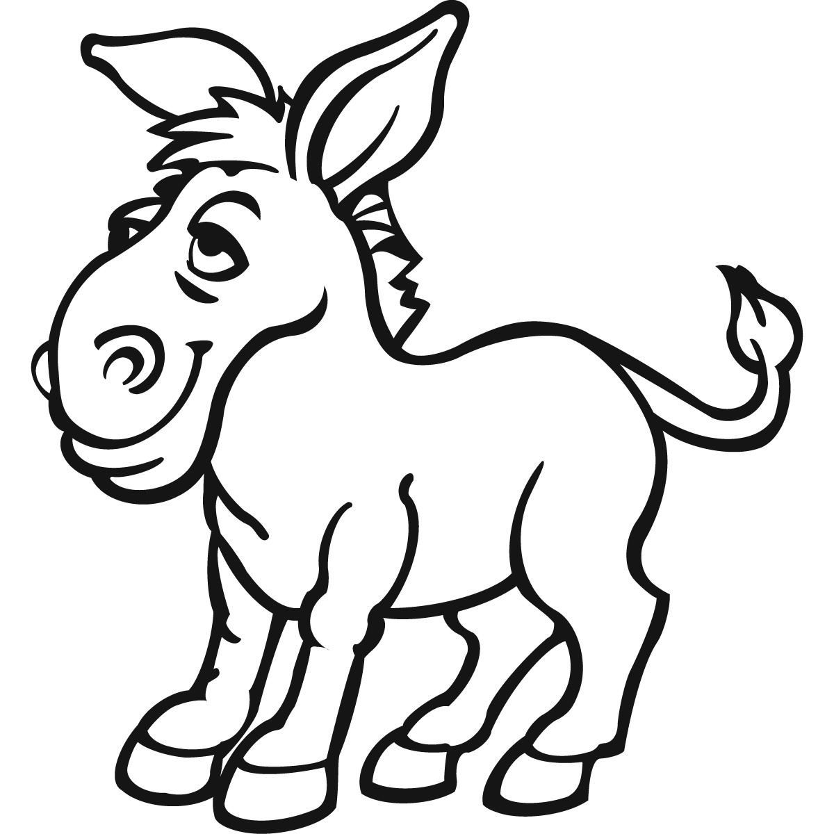 Cartoon Donkey Images