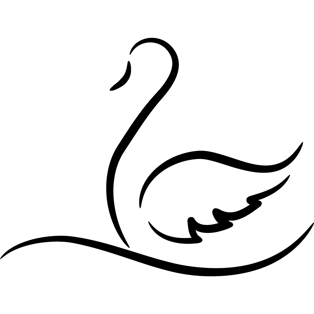 Swan Outline