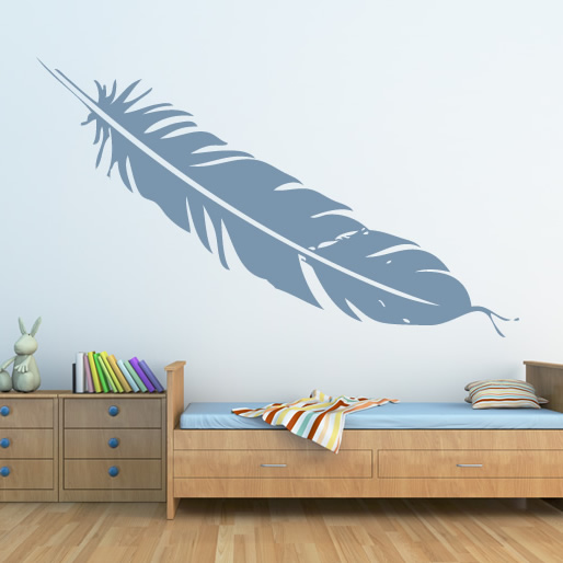 Solid Feather Birds Animals Wall Stickers Wall Art Decals Transfers