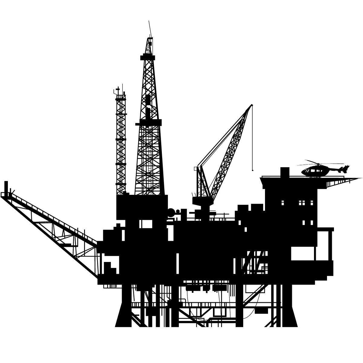 Oil Rig Transport Wall Art Decal Wall Stickers Transfers | eBay