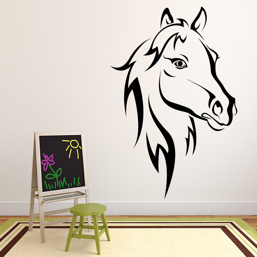 Horse sticker on sale for wall