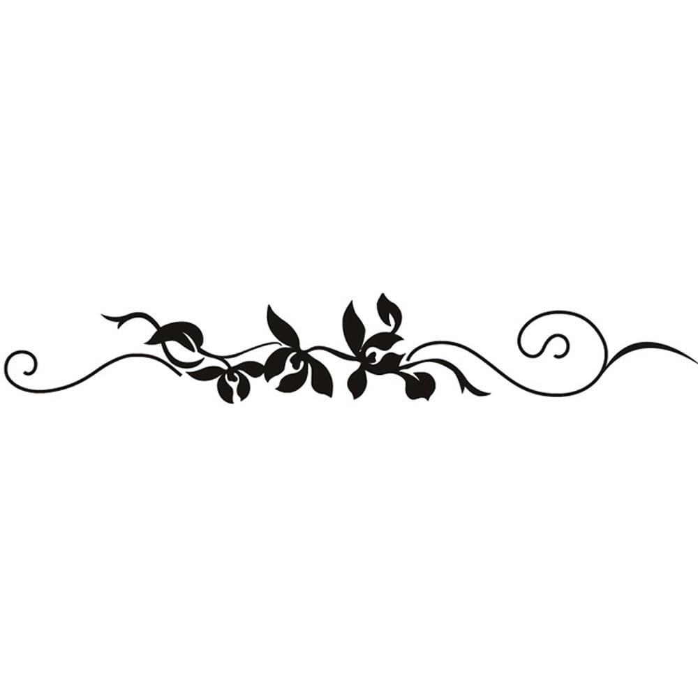 String Vine Wall Sticker Floral Wall Art