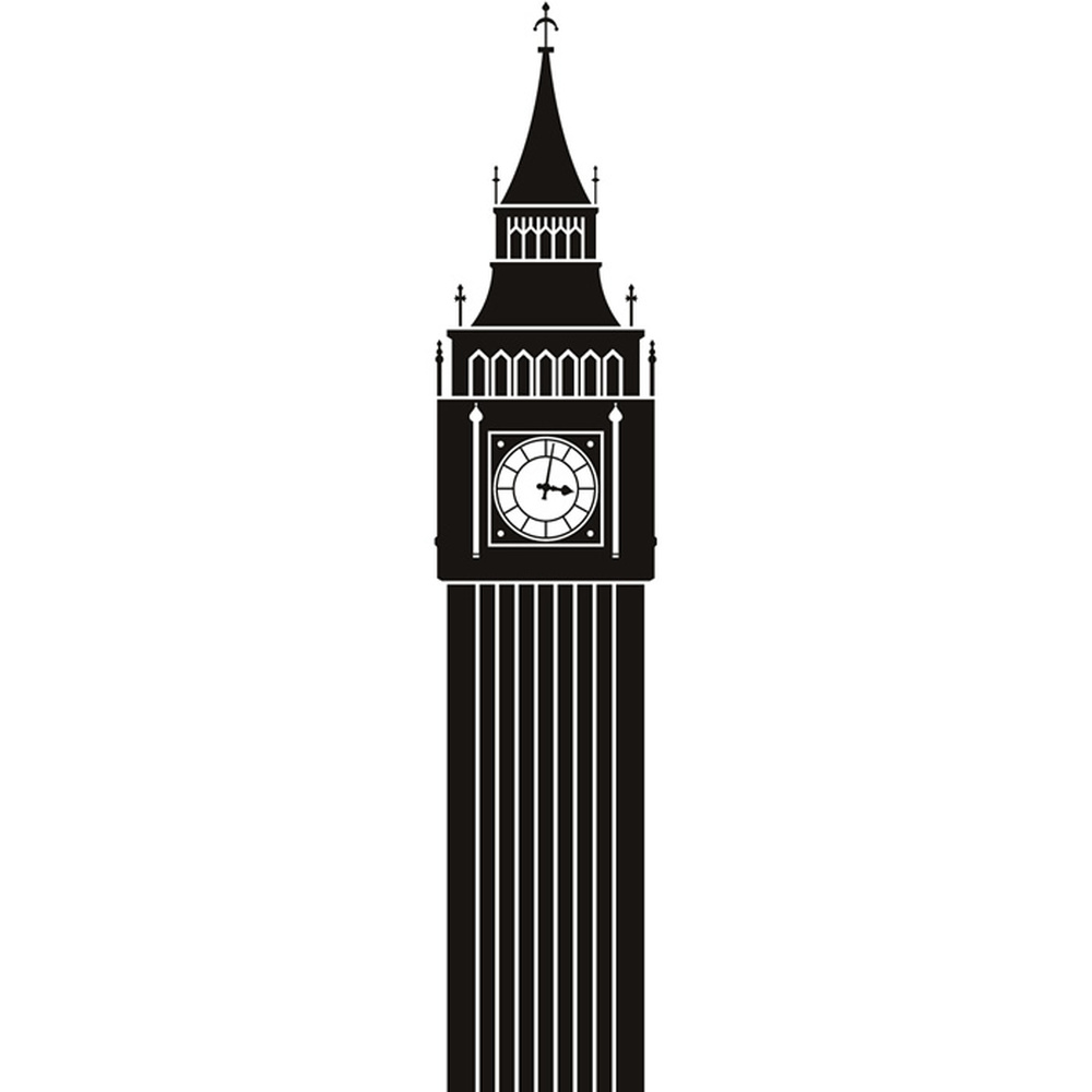 Big ben рисунок