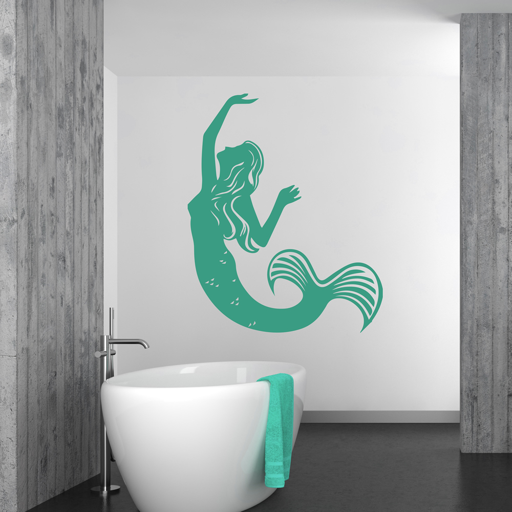 Mermaid Fairy Tale Wall Sticker