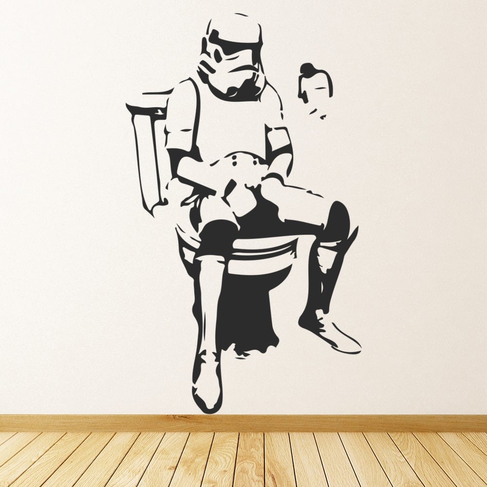 Stormtrooper deals wall sticker