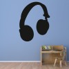 Simple Headphones Music Wall Sticker