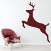 Leaping Deer Woodland Animals Wall Sticker