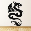 Winged Dragon Fantasy Monster Wall Sticker