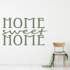 Home Sweet Home Family Quote Wall Sticker