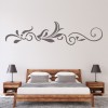 Vine Leaves Floral Headboard Wall Sticker