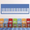 Keyboard Piano Keys Music Wall Sticker