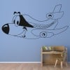 Cartoon Airplane Aircraft Wall Sticker