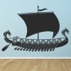 Viking Ship Battleship Wall Sticker