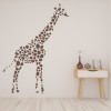 Sport Giraffe Safari Animals Wall Sticker