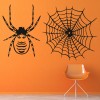 Spider Web Halloween Wall Sticker