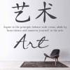Art Chinese Symbol Quote Wall Sticker