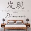 Discover Chinese Symbol Quote Wall Sticker