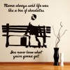 Forrest Gump Movie Quote Wall Sticker