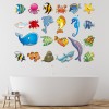 Under The Sea Fish, Whale Wall Sticker Set