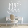 1989 Album Taylor Swift Wall Sticker