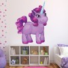 Purple Unicorn Wall Sticker
