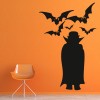Vampire Bat Halloween Wall Sticker