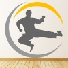 Karate Combat Sports Wall Sticker
