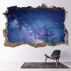 Starry Sky 3D Hole In The Wall Sticker