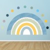 Rainbow Blue Wall Sticker by Les Petits Buttons