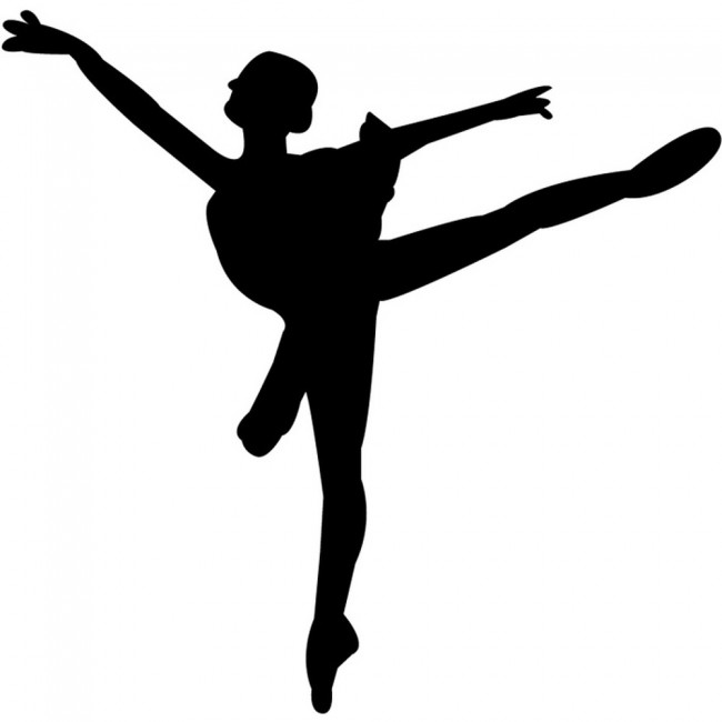 Ballet Dance Tutu Ballerina Wall Sticker
