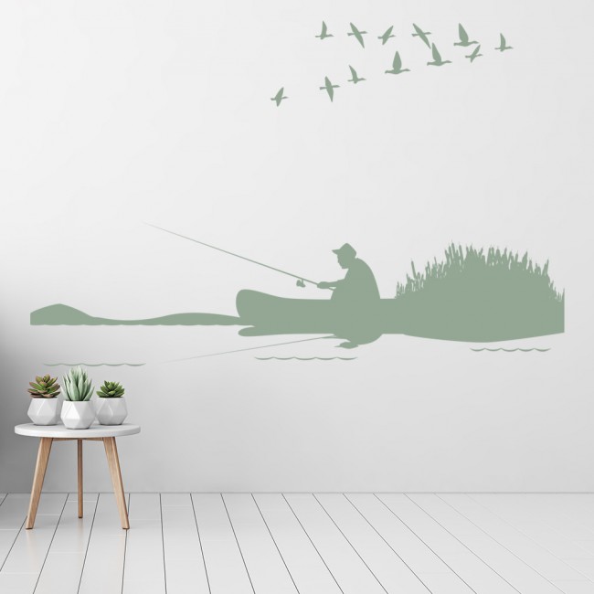 Fishing Rod Decal -  UK