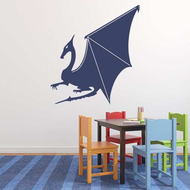 Large Dragon Fantasy Monster Wall Sticker