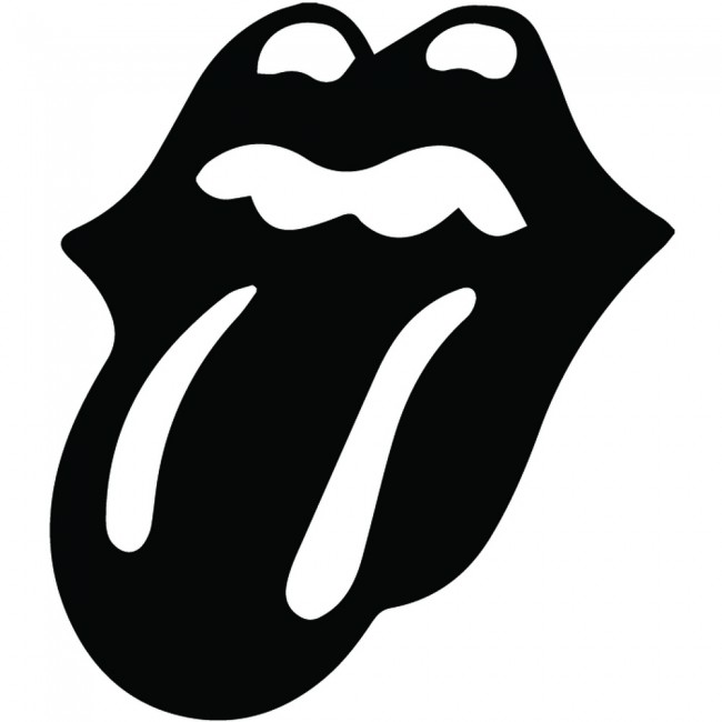 The Rolling Stones Band Logo Wall Sticker