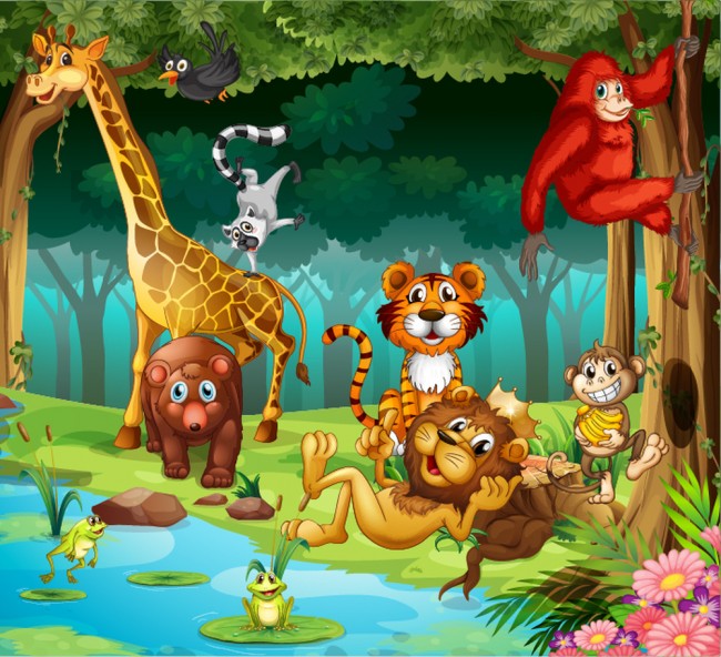 Safari Jungle Wallpaper