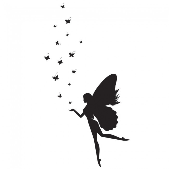 Butterfly Fairy Wall Sticker