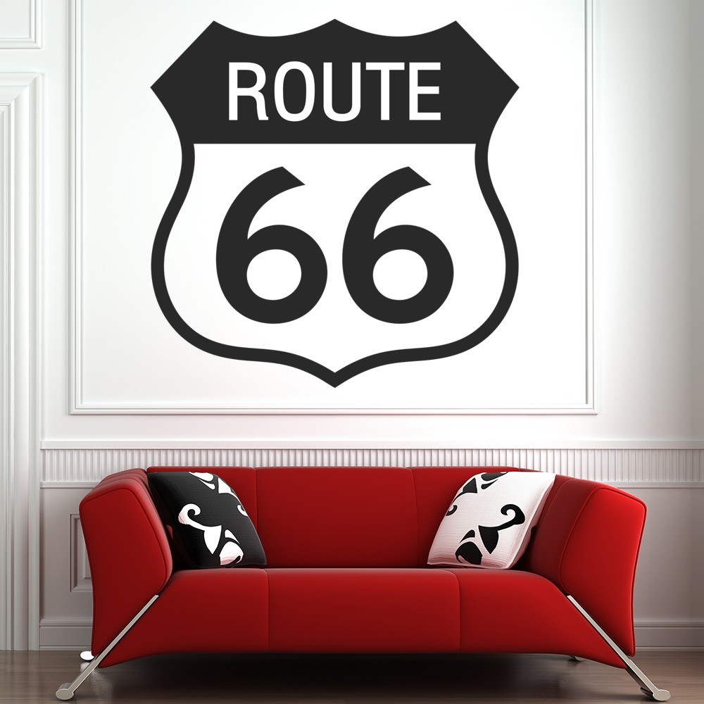 Route 66 USA America Wall Sticker