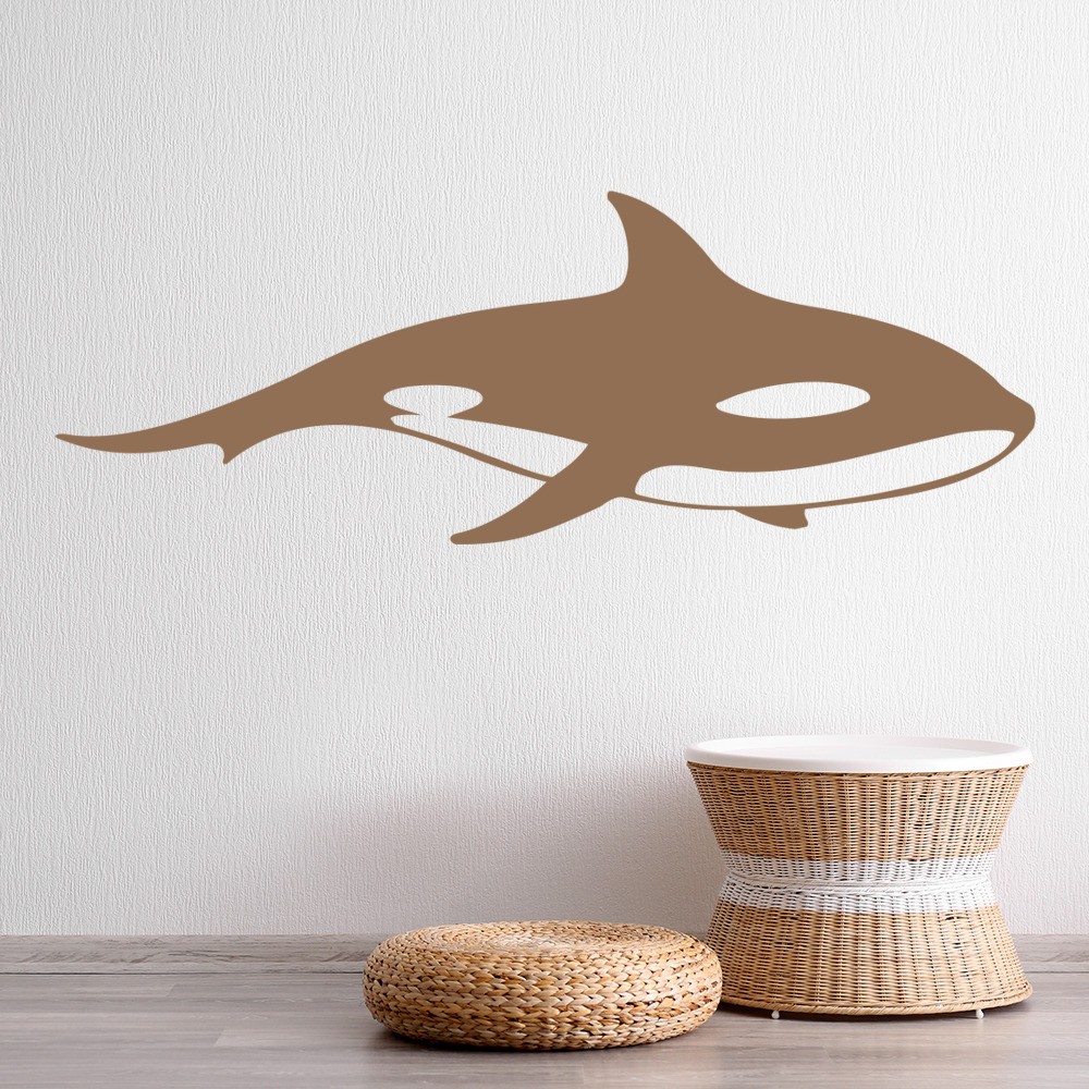 Killer Whale Under The Sea Wall Sticker