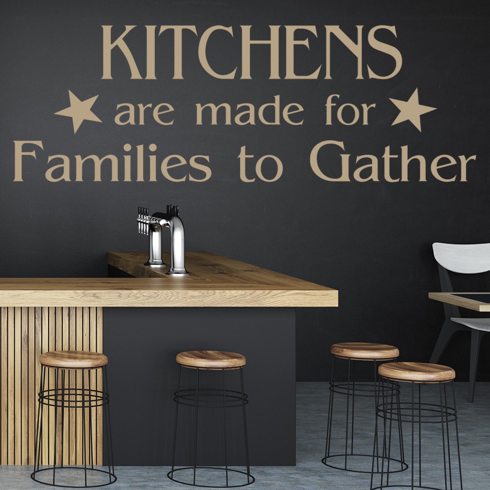 Kitchens Are Made Kitchen Quote Wall Sticker