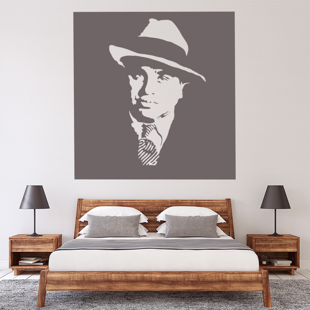 Al Capone 1920's Gangster Wall Sticker