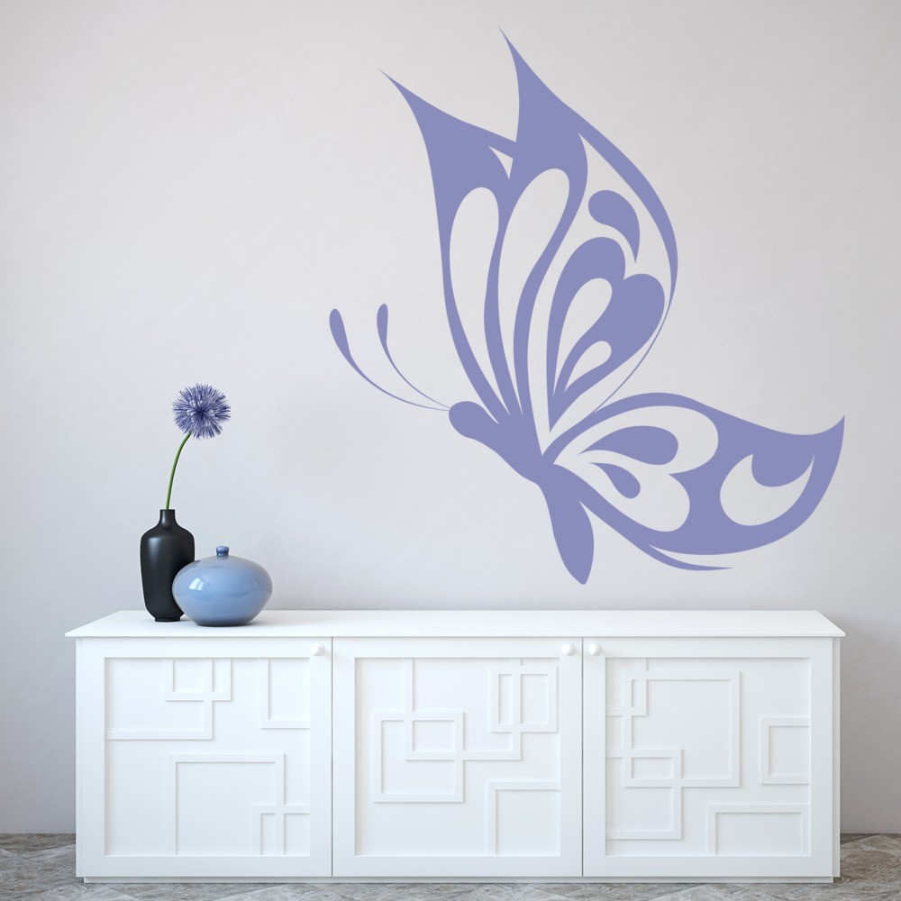 Heart Butterfly Wall Sticker Butterflies Wall Decal 