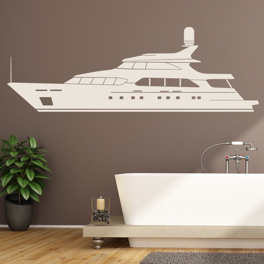 Yacht Sailing Boats Ships Wall Sticker