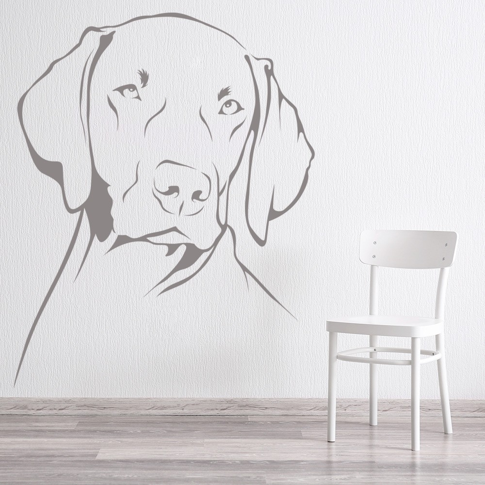 Weimaraner Wall Sticker Dog Wall Art