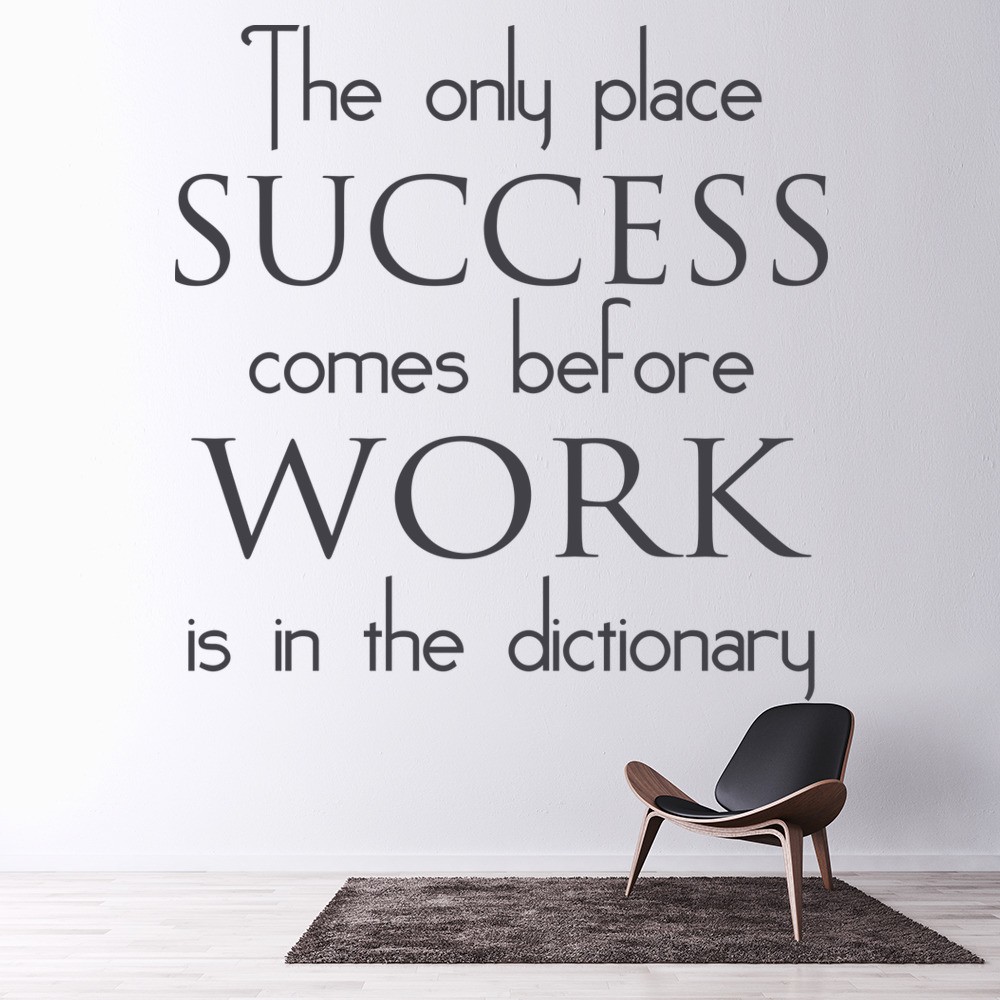 success-and-work-inspirational-quote-wall-sticker